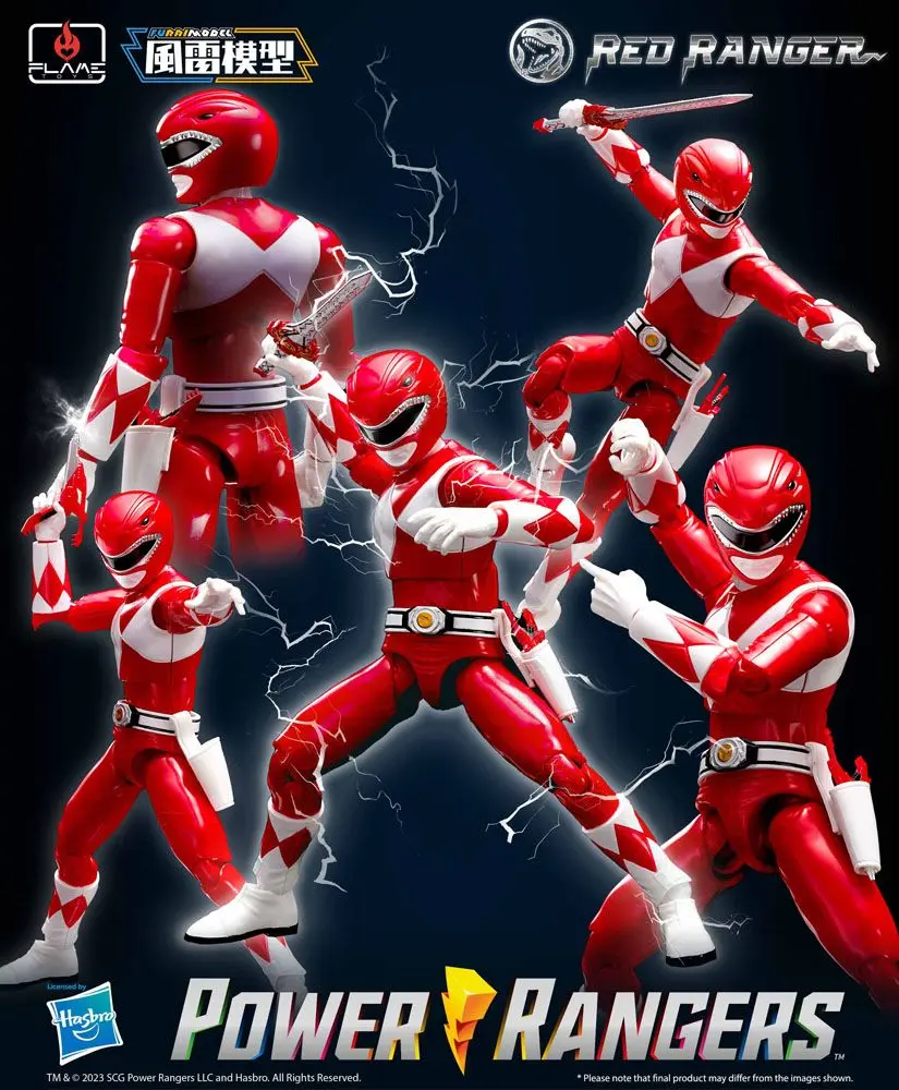 Power Rangers Furai Model Plastikmodellbausatz Red Ranger 13 cm termékfotó