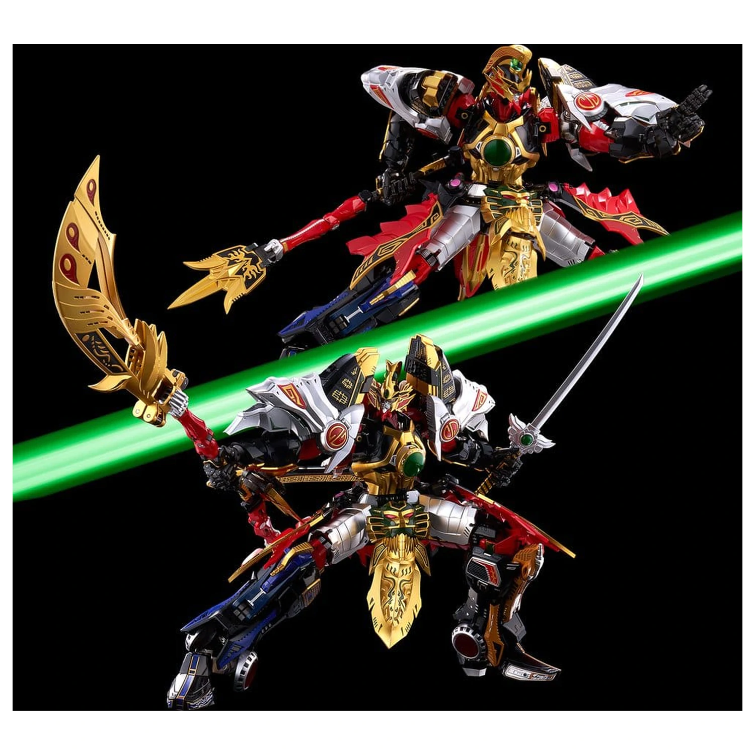 Power Rangers Go! Kuro Kara Combine Actionfigur Thunder Megazord 28 cm Produktfoto