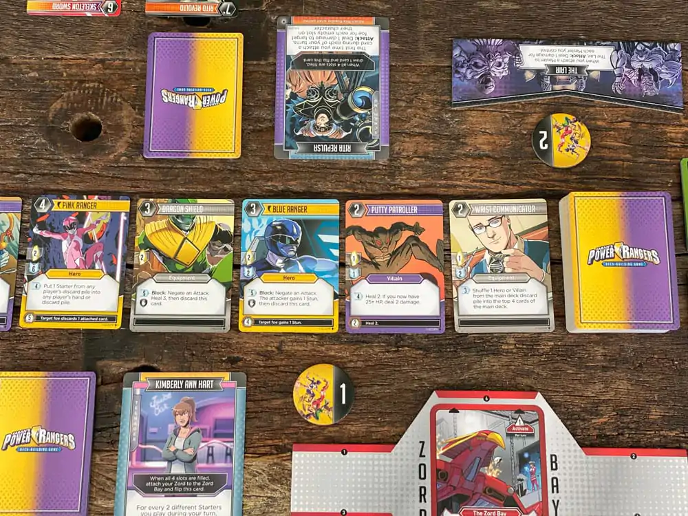 Power Rangers Kartenspiel Deck-Building *Englische Version* Produktfoto