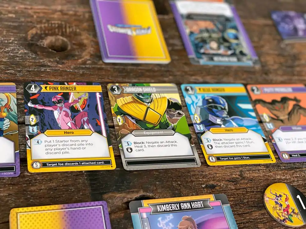 Power Rangers Kartenspiel Deck-Building *Englische Version* Produktfoto