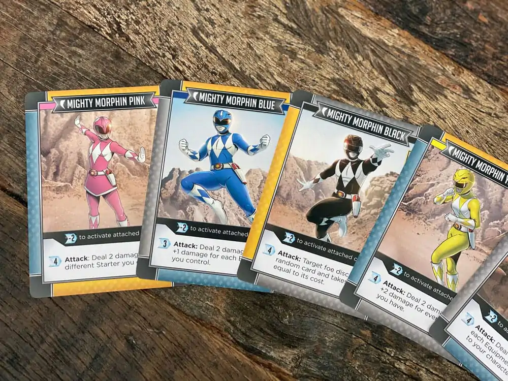 Power Rangers Kartenspiel Deck-Building *Englische Version* Produktfoto