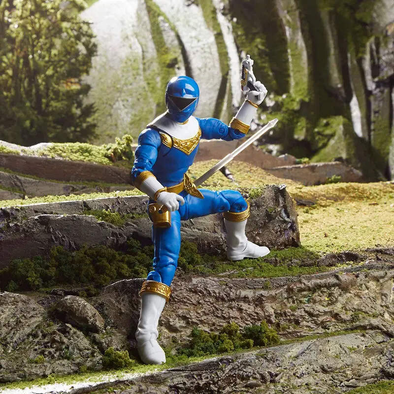 Power Rangers Blue Ranger Figur 15cm Produktfoto
