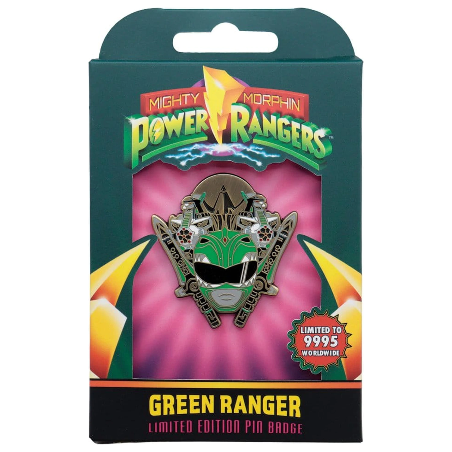 Power Rangers Anstecknadel Green Ranger Limited Edition Produktfoto