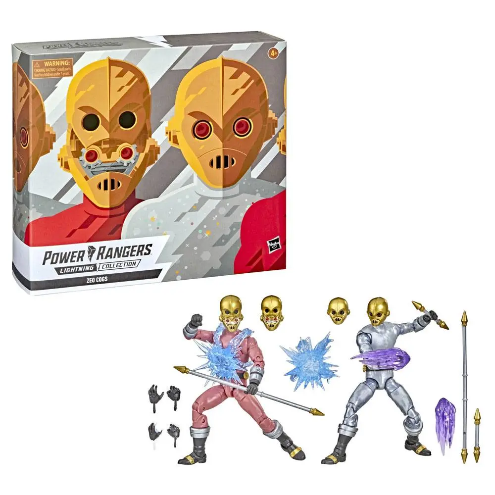 Power Rangers Lightning Collection Actionfiguren 2er-Pack 2021 Zeo Cogs Exclusive Produktfoto
