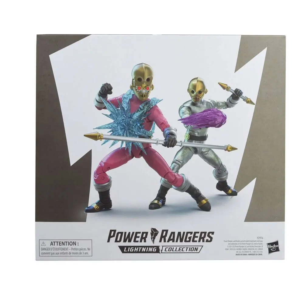 Power Rangers Lightning Collection Actionfiguren 2er-Pack 2021 Zeo Cogs Exclusive Produktfoto