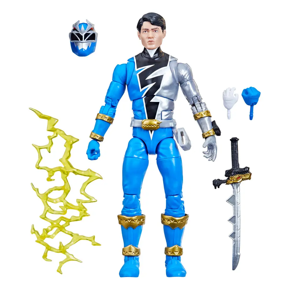 Power Rangers Lightning Collection Action Figur 2022 Dino Fury Blue Ranger 15 cm Produktfoto
