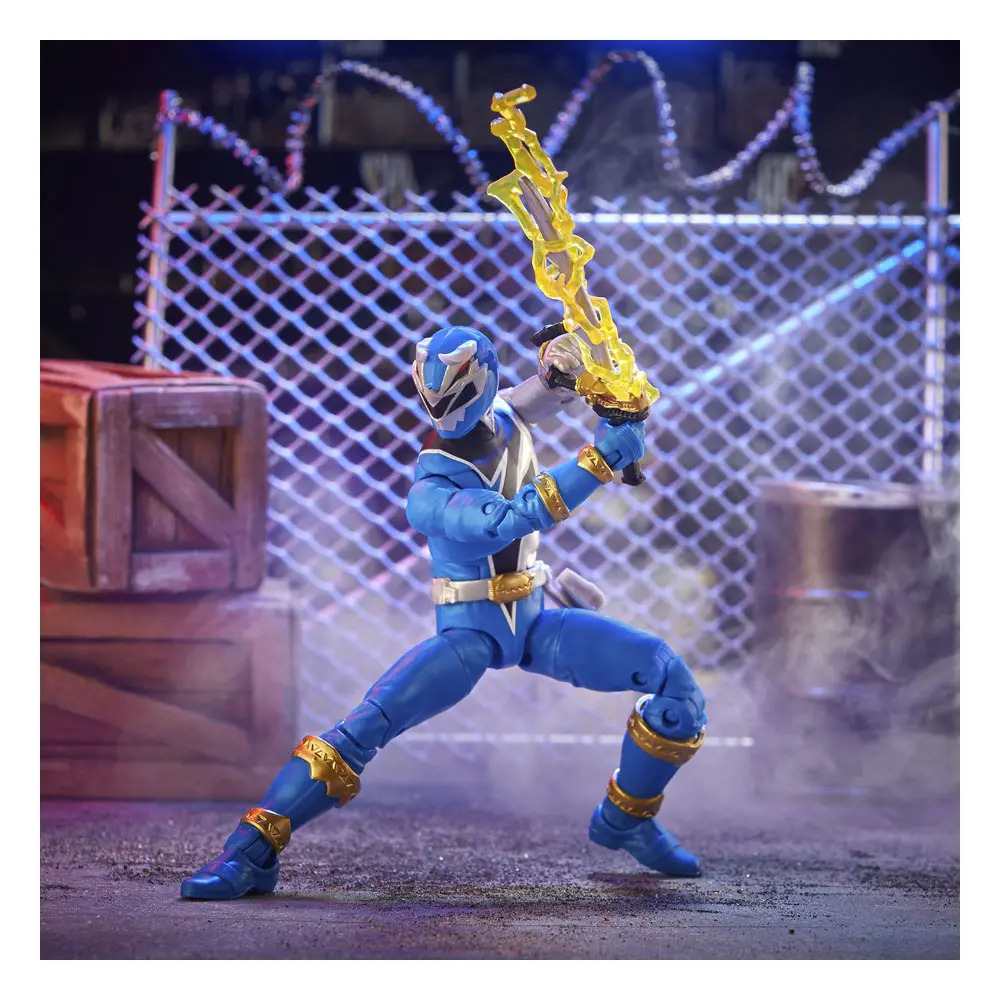 Power Rangers Lightning Collection Action Figur 2022 Dino Fury Blue Ranger 15 cm Produktfoto