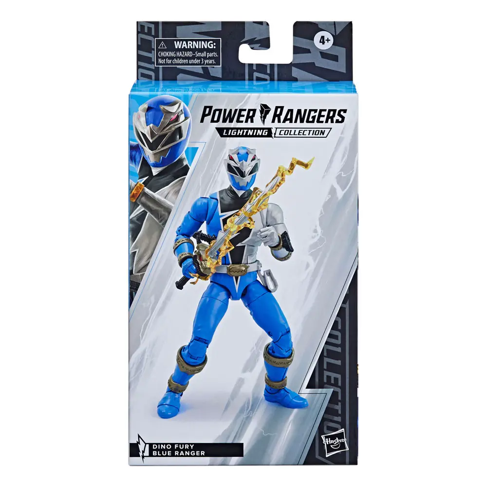 Power Rangers Lightning Collection Action Figur 2022 Dino Fury Blue Ranger 15 cm Produktfoto