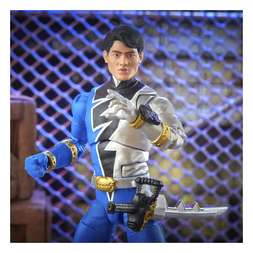 Power Rangers Lightning Collection Action Figur 2022 Dino Fury Blue Ranger 15 cm Produktfoto