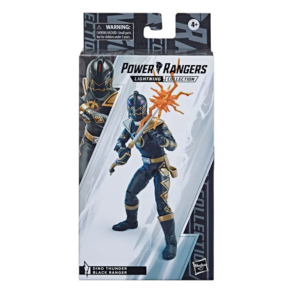 Power Rangers Lightning Collection Action Figur 2022 Dino Thunder Black Ranger 15 cm Produktfoto