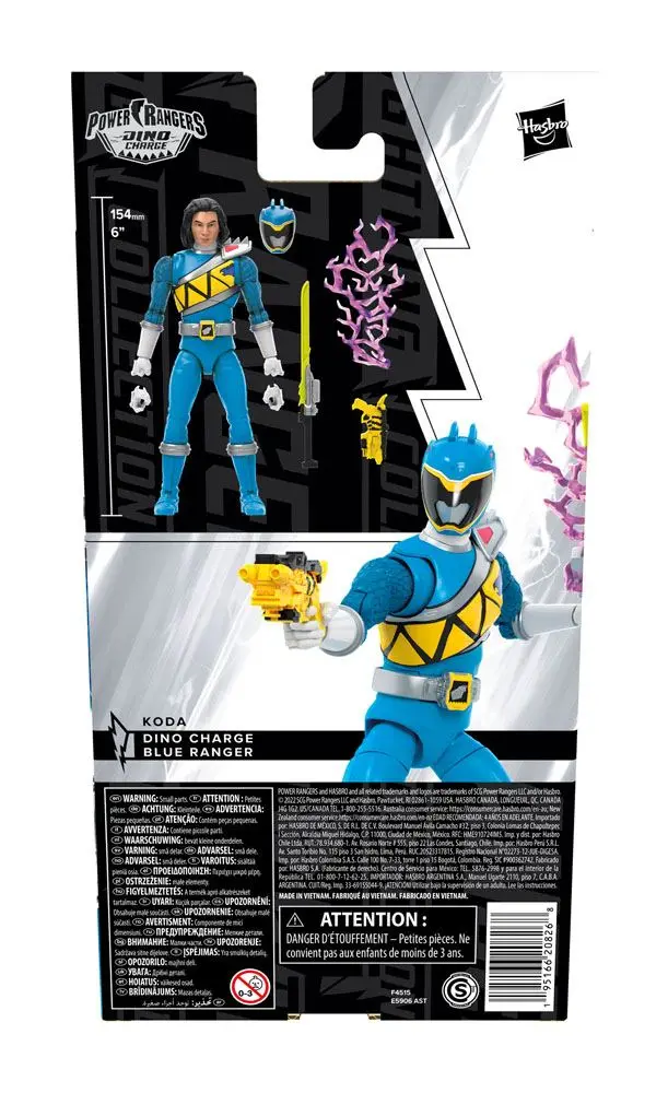 Power Rangers Lightning Collection Actionfigur Dino Charge Blue Ranger 15 cm Produktfoto