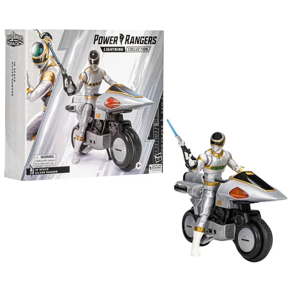 Power Rangers Lightning Collection Actionfigur In Space Silver Ranger 15 cm Produktfoto