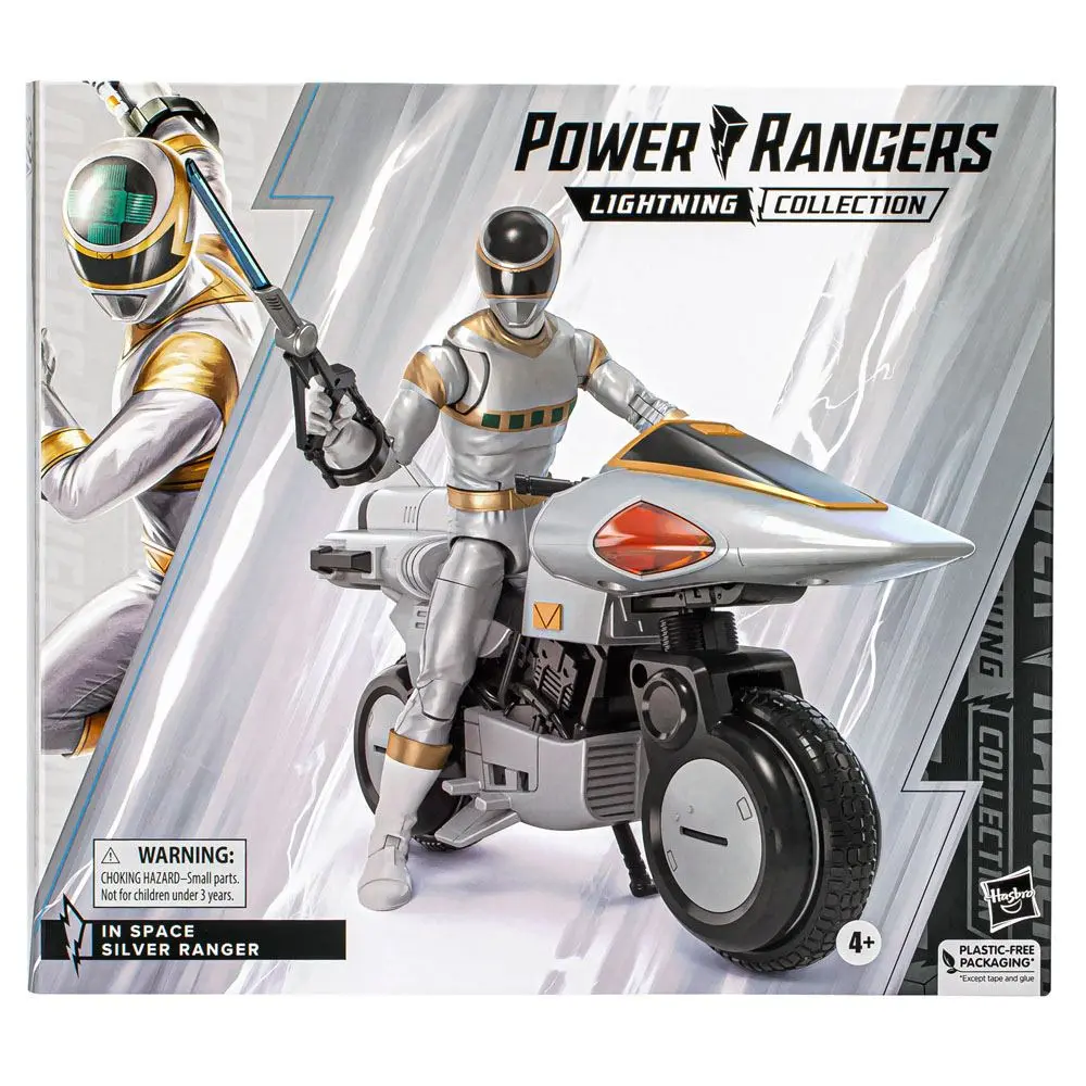 Power Rangers Lightning Collection Actionfigur In Space Silver Ranger 15 cm Produktfoto