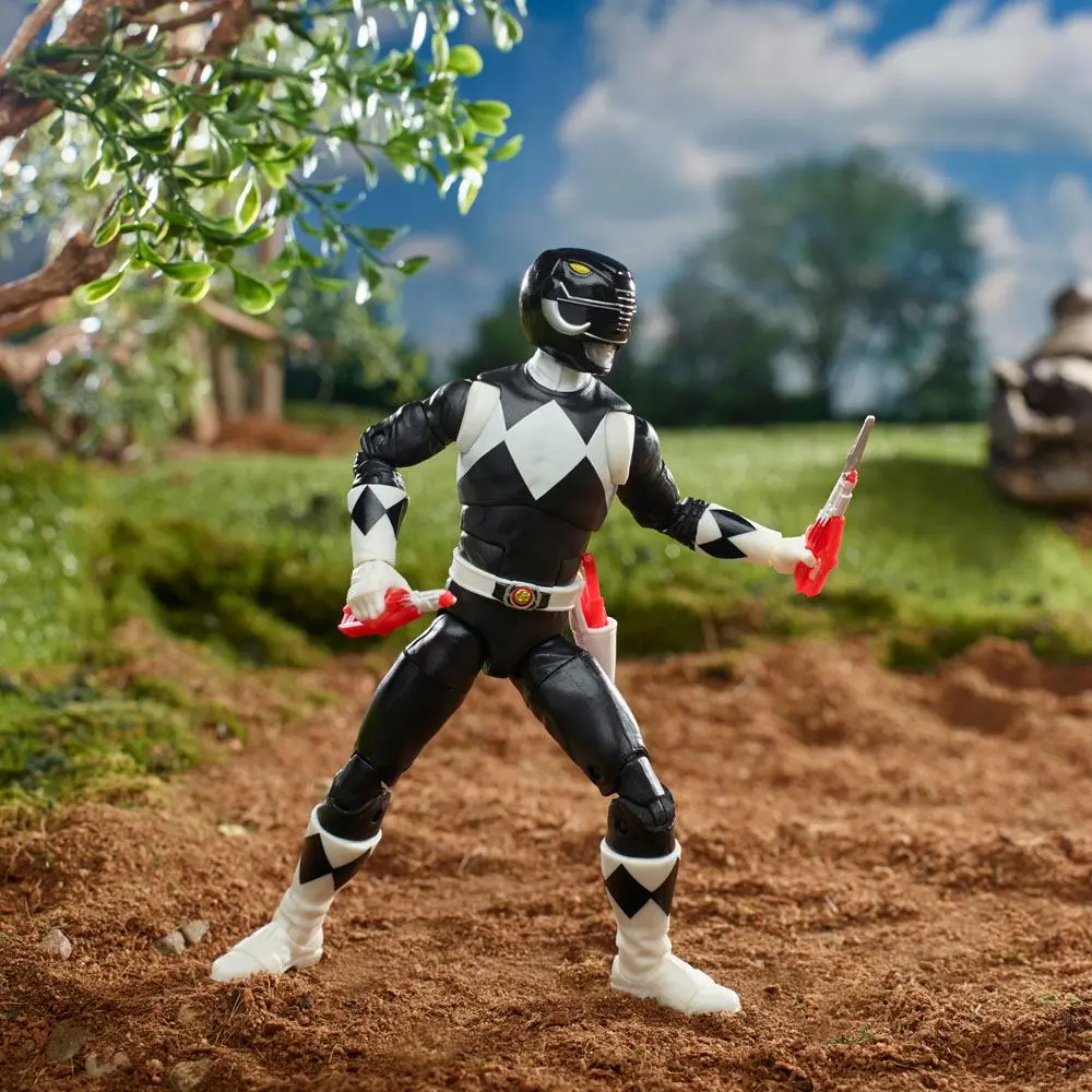 Power Rangers Lightning Collection Actionfigur Mighty Morphin Black Ranger 15 cm Produktfoto