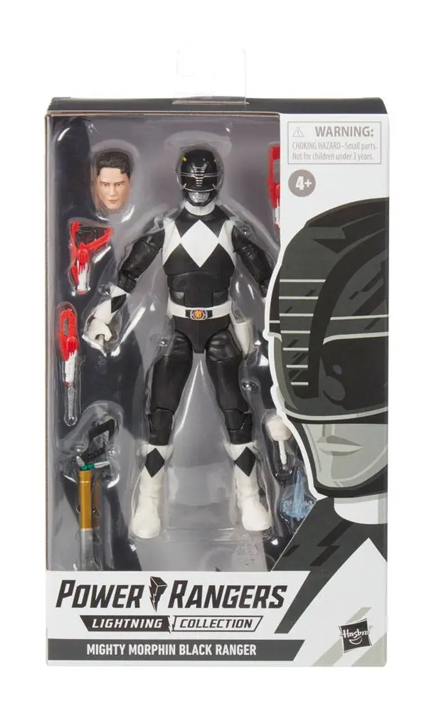 Power Rangers Lightning Collection Actionfigur Mighty Morphin Black Ranger 15 cm Produktfoto