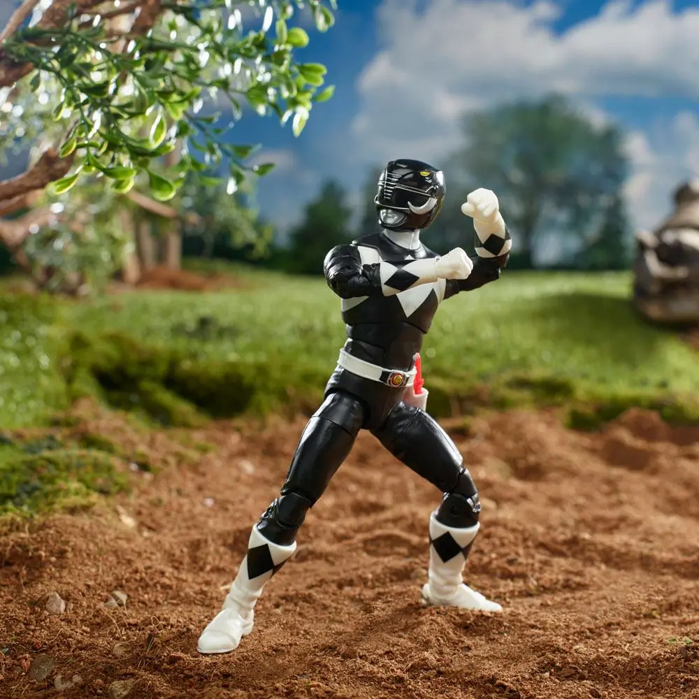 Power Rangers Lightning Collection Actionfigur Mighty Morphin Black Ranger 15 cm Produktfoto