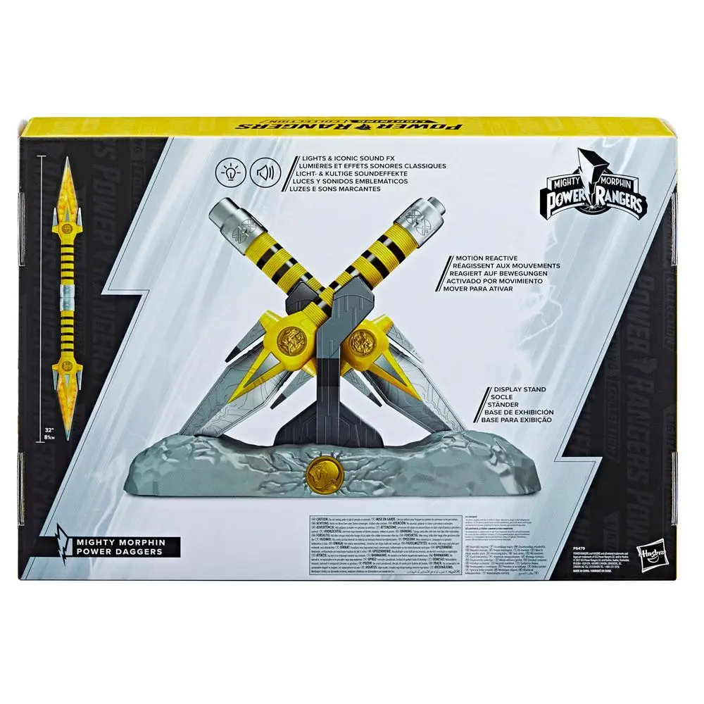 Power Rangers Lightning Collection Premium Roleplay-Replik 2022 Mighty Morphin Power Daggers termékfotó