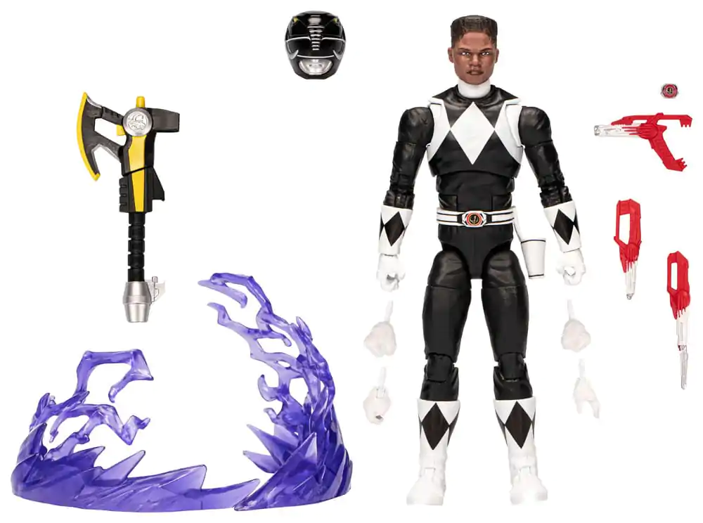 Power Rangers Lightning Collection Remastered Actionfigur Mighty Morphin Black Ranger 15 cm Produktfoto