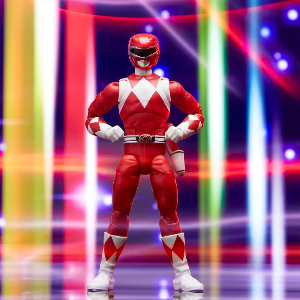 Power Rangers Lampening Collection Remastered Action Figur Mighty Morphin Red Ranger 15 cm Produktfoto