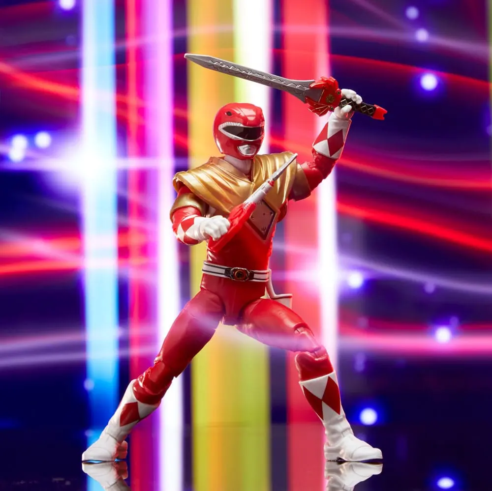 Power Rangers Lampening Collection Remastered Action Figur Mighty Morphin Red Ranger 15 cm Produktfoto