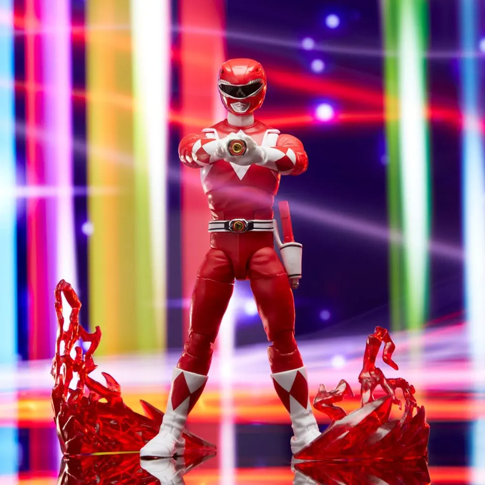Power Rangers Lampening Collection Remastered Action Figur Mighty Morphin Red Ranger 15 cm Produktfoto