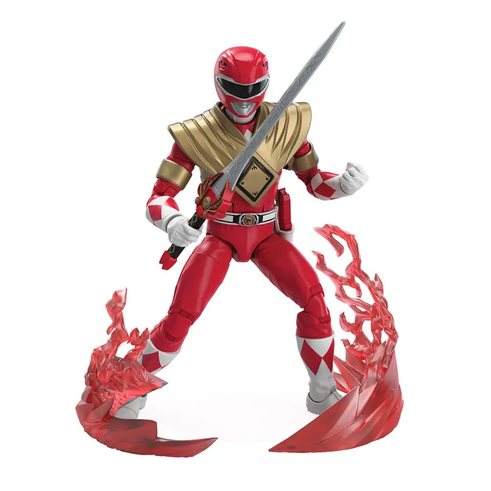 Power Rangers Lampening Collection Remastered Action Figur Mighty Morphin Red Ranger 15 cm Produktfoto