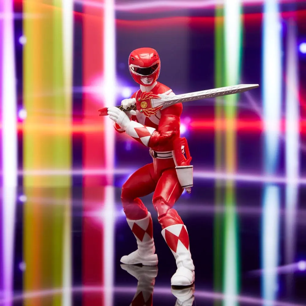 Power Rangers Lampening Collection Remastered Action Figur Mighty Morphin Red Ranger 15 cm Produktfoto