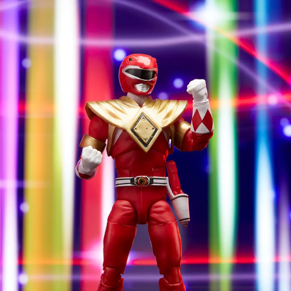 Power Rangers Lampening Collection Remastered Action Figur Mighty Morphin Red Ranger 15 cm Produktfoto