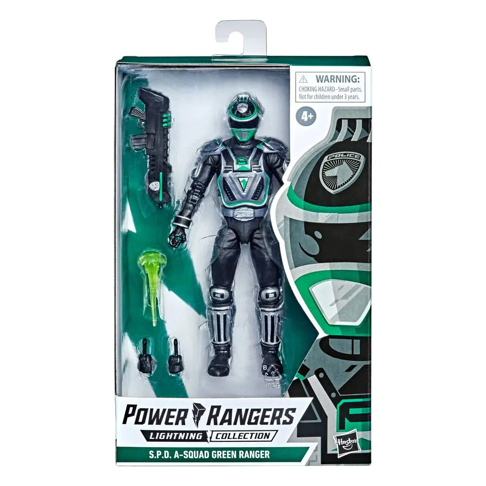 Power Rangers Lightning Collection Actionfigur S.P.D. A-Squad Green Ranger 15 cm Produktfoto