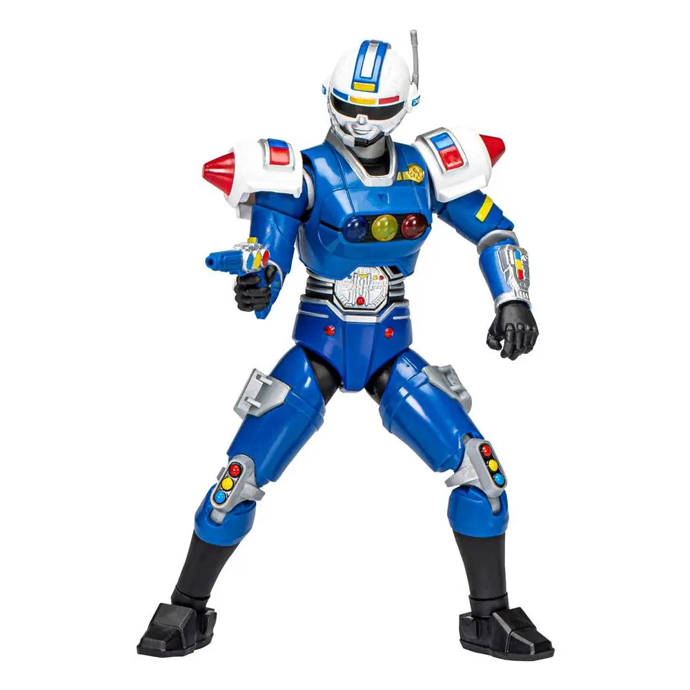 Power Rangers Lightning Collection Actionfigur Turbo Blue Centurion 15 cm Produktfoto