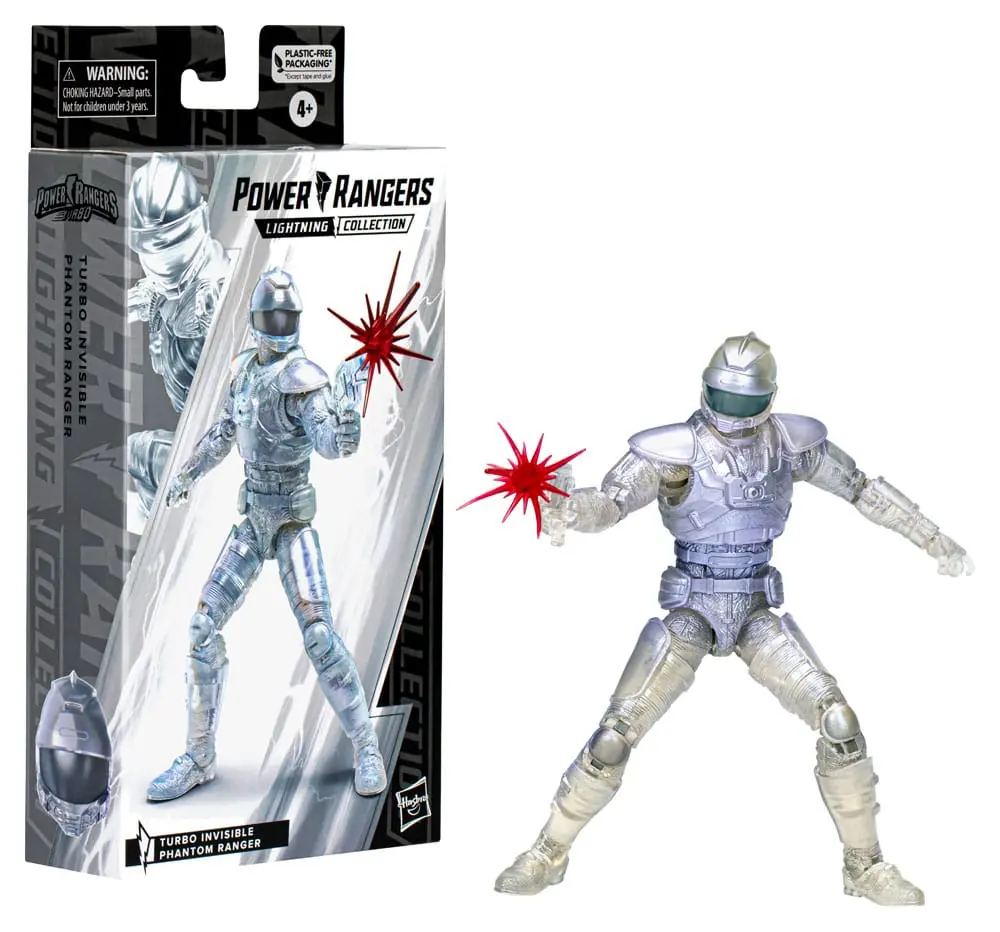 Power Rangers Lightning Collection Actionfigur Turbo Invisible Phantom Ranger 15 cm Produktfoto