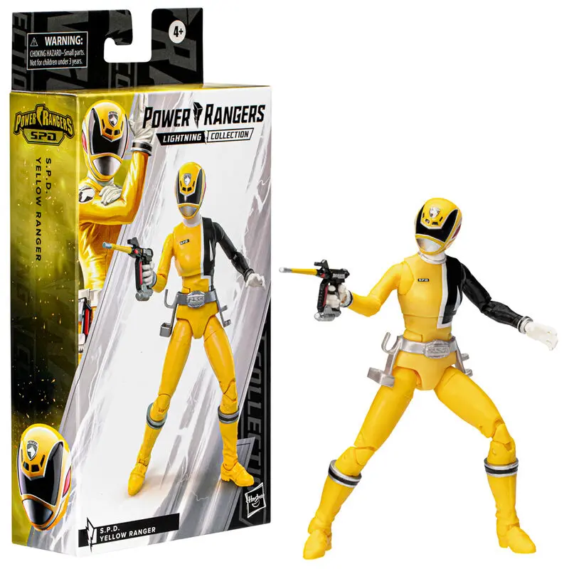 Power Rangers Lightning Collection Yellow Ranger S.P.D Figur 15cm Produktfoto