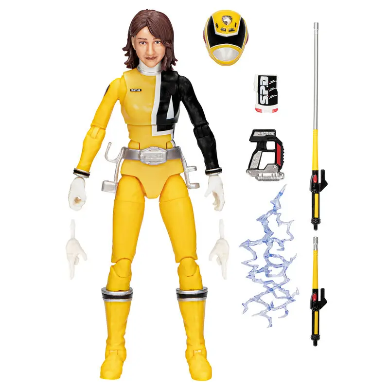 Power Rangers Lightning Collection Yellow Ranger S.P.D Figur 15cm Produktfoto