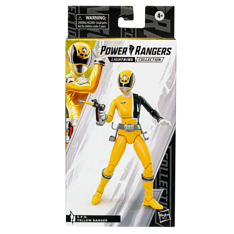 Power Rangers Lightning Collection Yellow Ranger S.P.D Figur 15cm Produktfoto