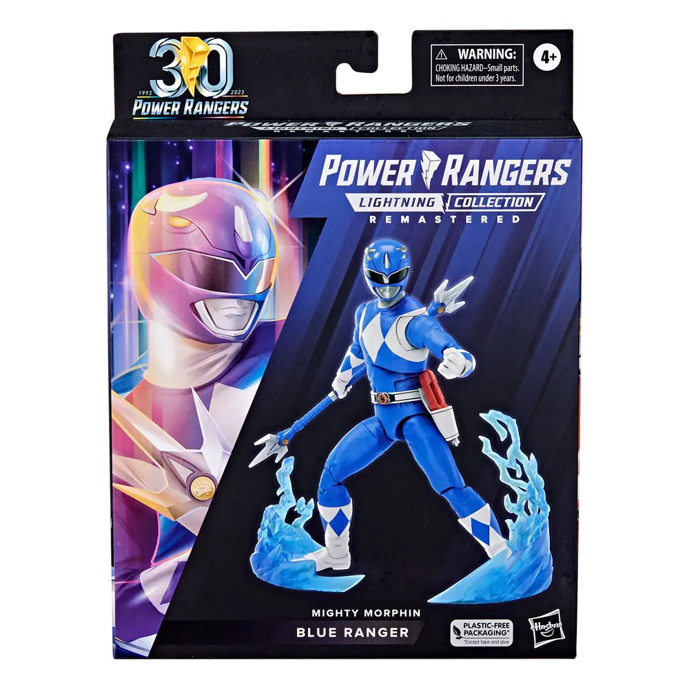 Power Rangers Ligtning Collection Actionfigur Mighty Morphin Blue Ranger 15 cm Produktfoto