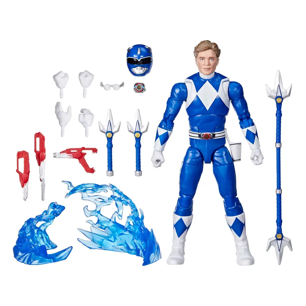 Power Rangers Ligtning Collection Actionfigur Mighty Morphin Blue Ranger 15 cm Produktfoto