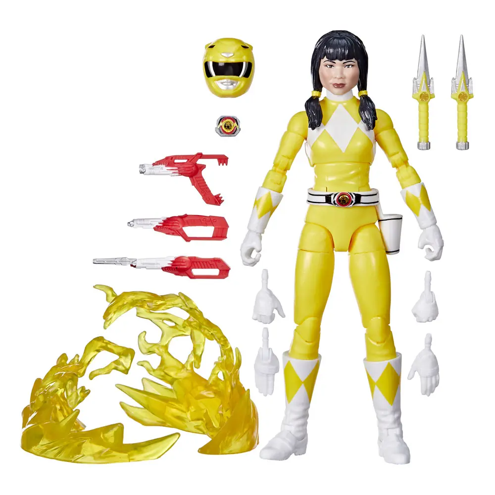 Power Rangers Ligtning Collection Actionfigur Mighty Morphin Yellow Ranger 15 cm Produktfoto