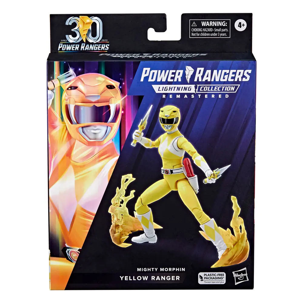 Power Rangers Ligtning Collection Actionfigur Mighty Morphin Yellow Ranger 15 cm Produktfoto