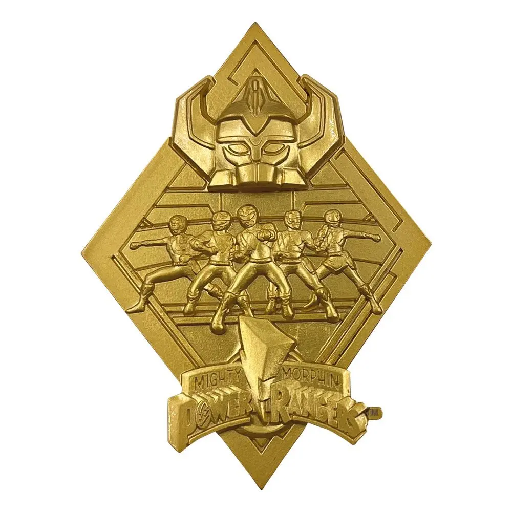 Power Rangers Medaille Limited Edition (vergoldet) Produktfoto