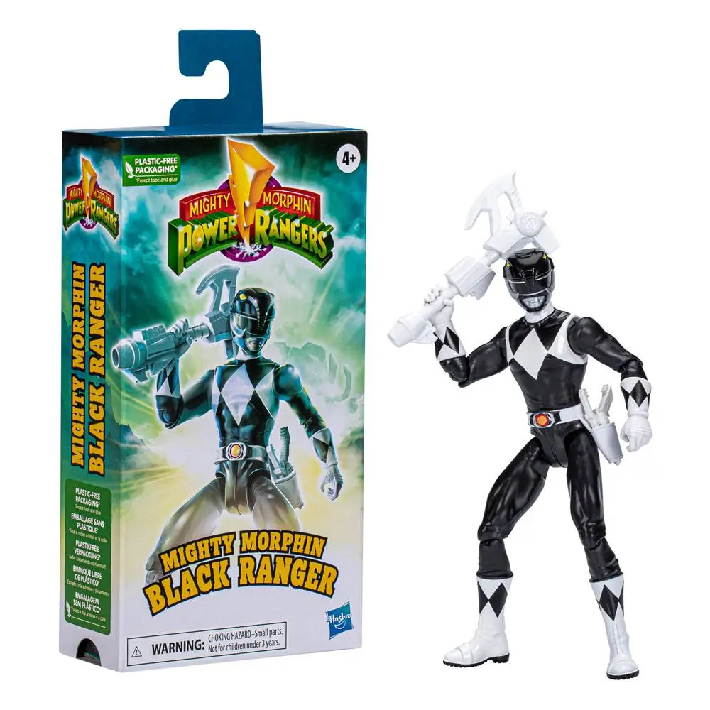 Power Rangers Actionfigur Mighty Morphin Black Ranger 15 cm Produktfoto