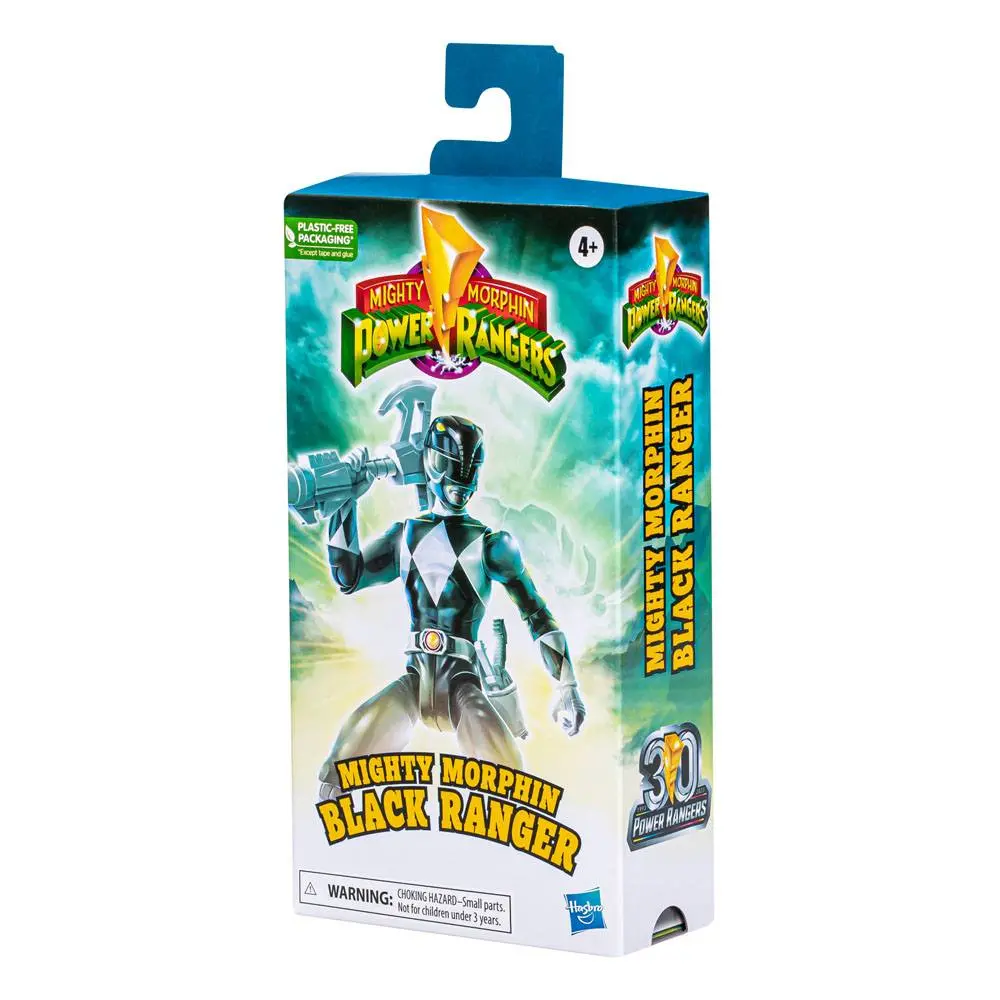 Power Rangers Actionfigur Mighty Morphin Black Ranger 15 cm Produktfoto
