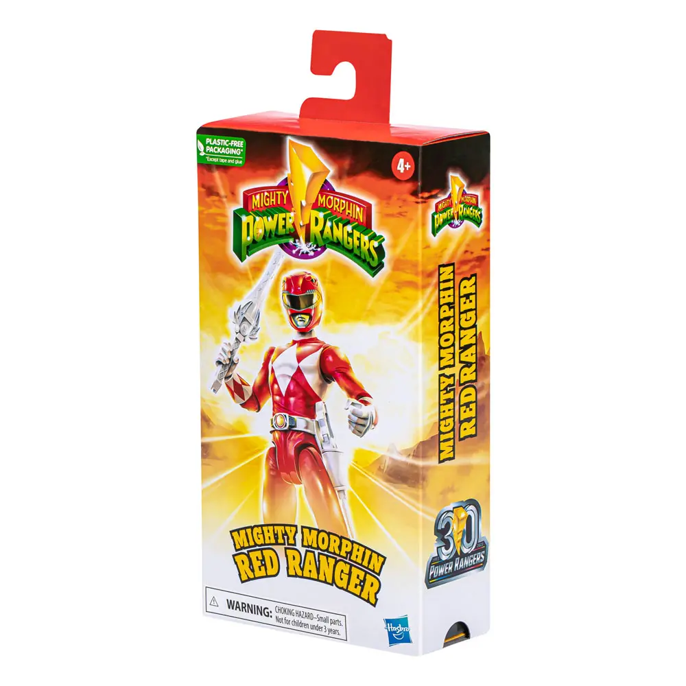 Power Rangers Action Figur Mighty Morphin Red Ranger 15 cm Produktfoto