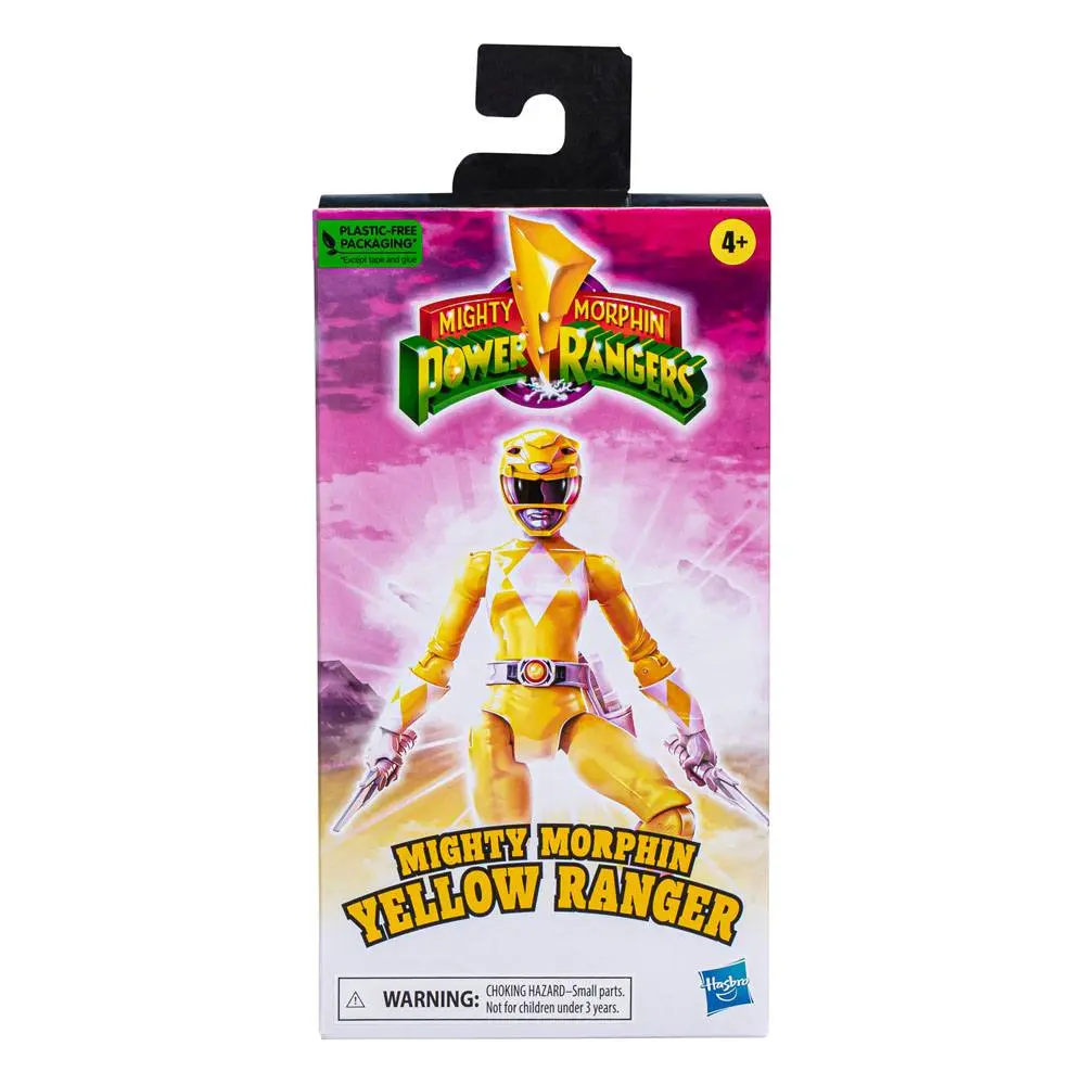 Power Rangers Actionfigur Mighty Morphin Yellow Ranger 15 cm Produktfoto