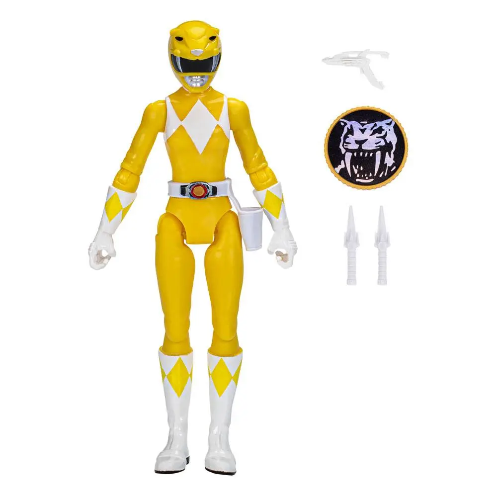 Power Rangers Actionfigur Mighty Morphin Yellow Ranger 15 cm Produktfoto