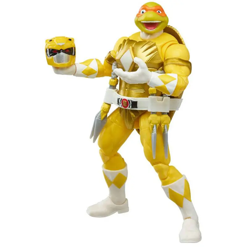 Power Rangers x TMNT Lightning Collection Action Figuren 2022 Morphed April O´Neil & Michelangelo Produktfoto