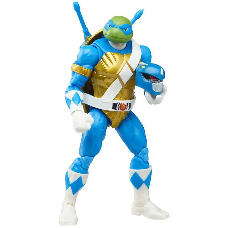 Power Rangers x TMNT LamKugelschreibering Collection Action Figurs 2022 Morphed Donatello & Morphed Leonardo termékfotó