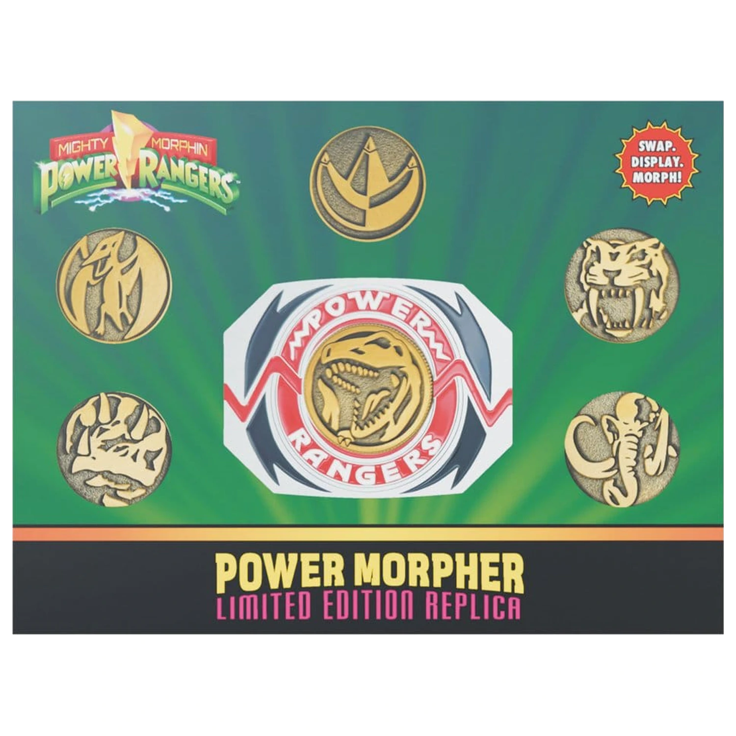Power Rangers Replika Interchangeable Power Morpher Limitierte Edition 7 x 9 cm Produktfoto