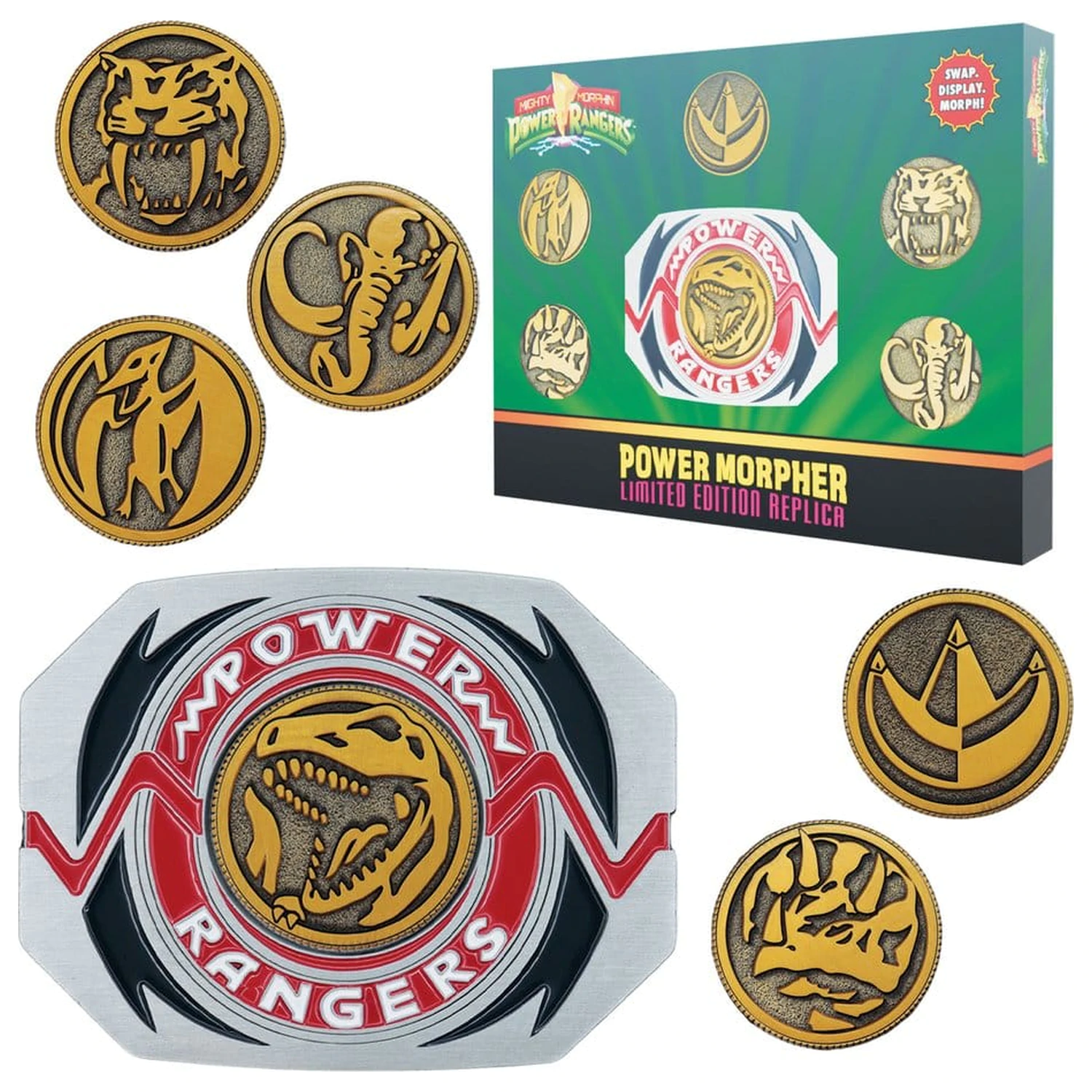 Power Rangers Replika Interchangeable Power Morpher Limitierte Edition 7 x 9 cm Produktfoto