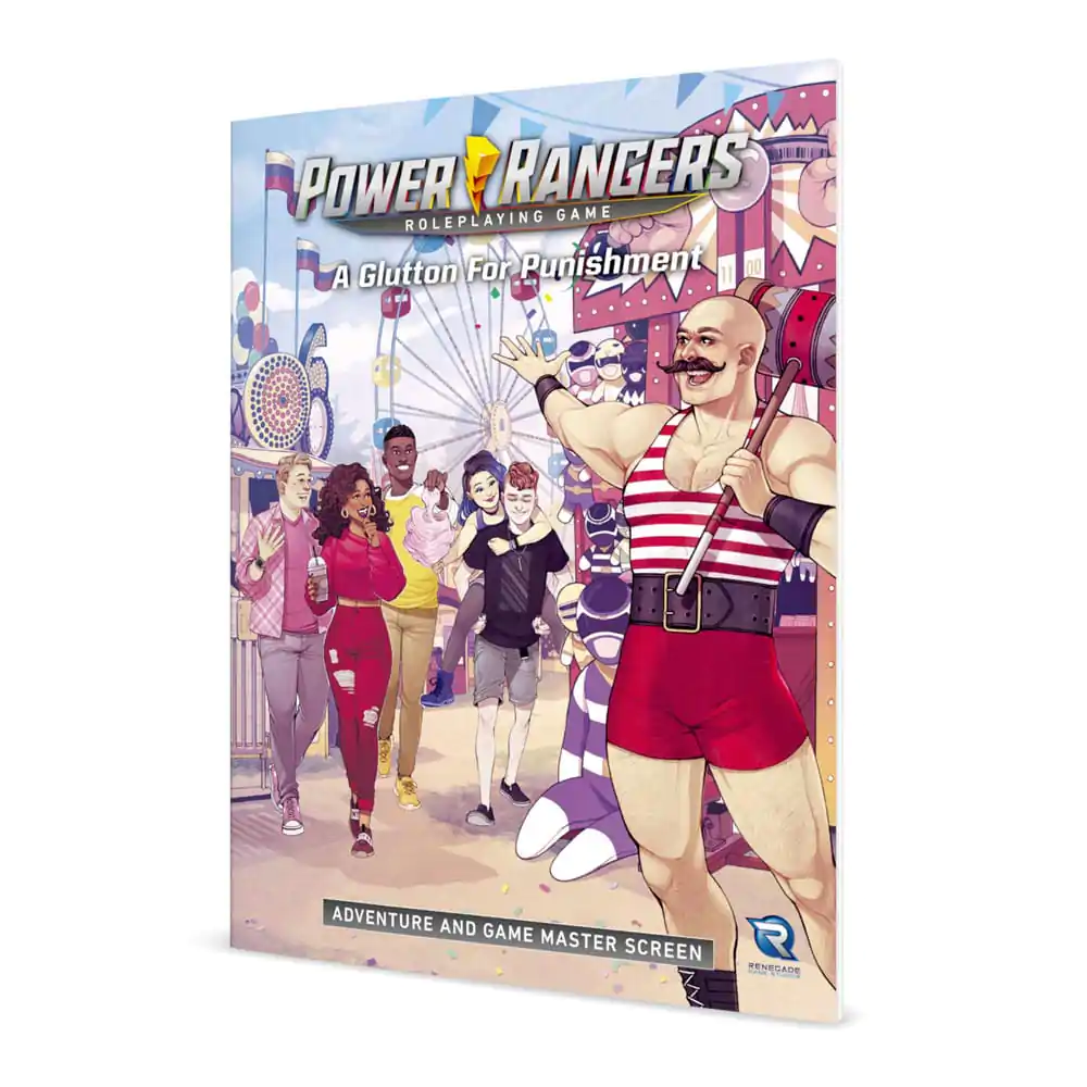 Power Rangers Rollenspielbuch A Glutton for Punishment Adventure & GM Screen *Englische Version* Produktfoto
