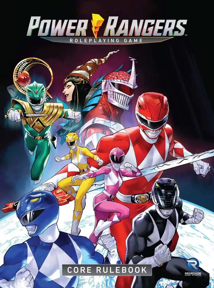Power Rangers RPG Rulebook Core Englische Version Produktfoto
